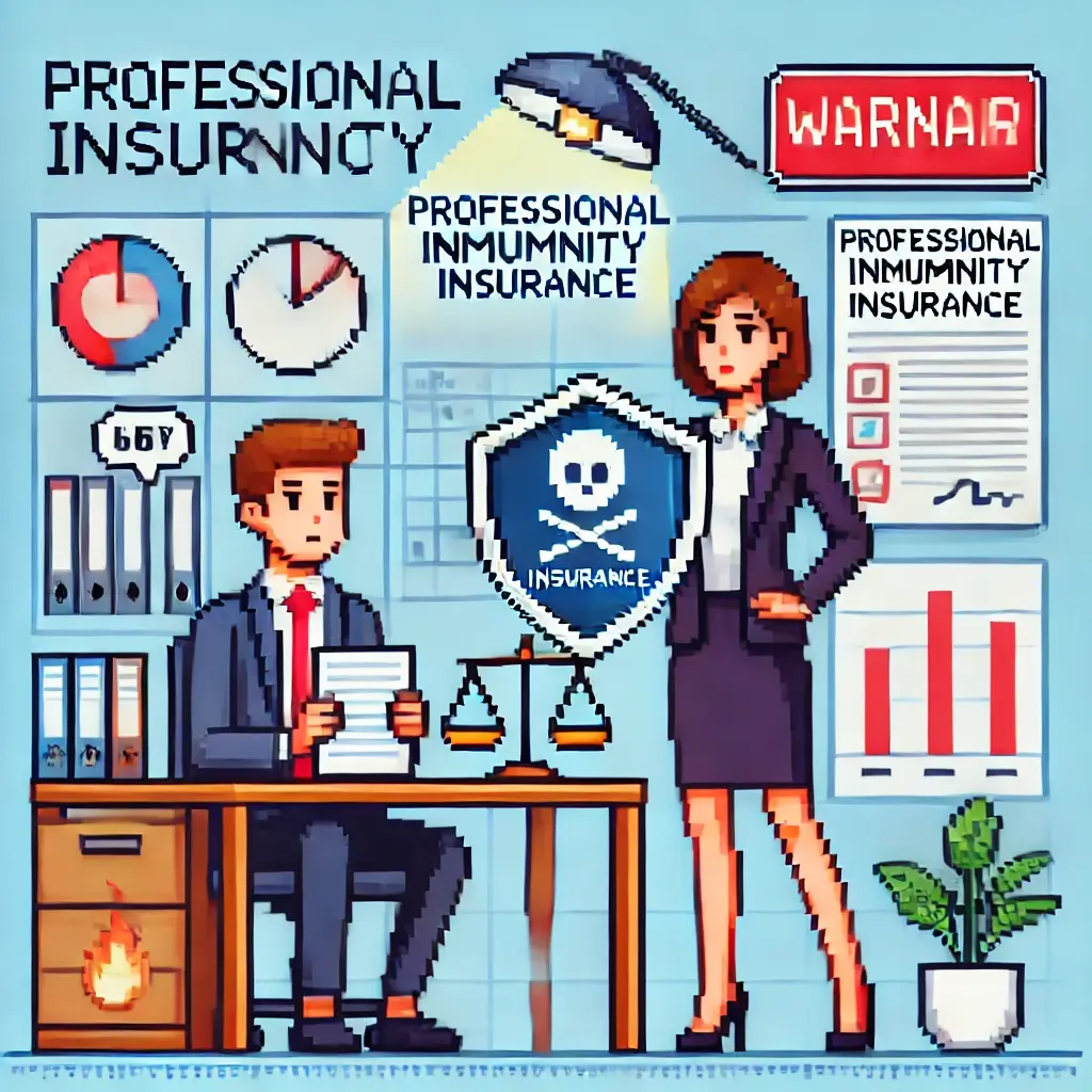 Don't Be a Statistic: The 1 Shocking Reason 90% of Financial Advisors Need Professional Indemnity Insurance Now 2 Pixel art of a financial advisor shielding a client from a lawsuit with a glowing “Professional Indemnity Insurance” shield in an office setting. Financial Advisors Need Professional Indemnity