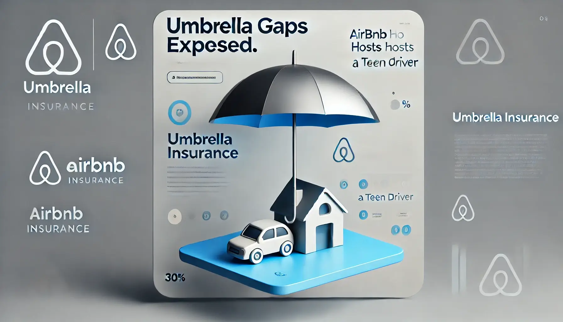 11 Brutal Umbrella Insurance Gaps Airbnb Hosts with a Teen Driver Overlook (Until It’s Pricey) 3 umbrella insurance gaps Airbnb host teen driver.