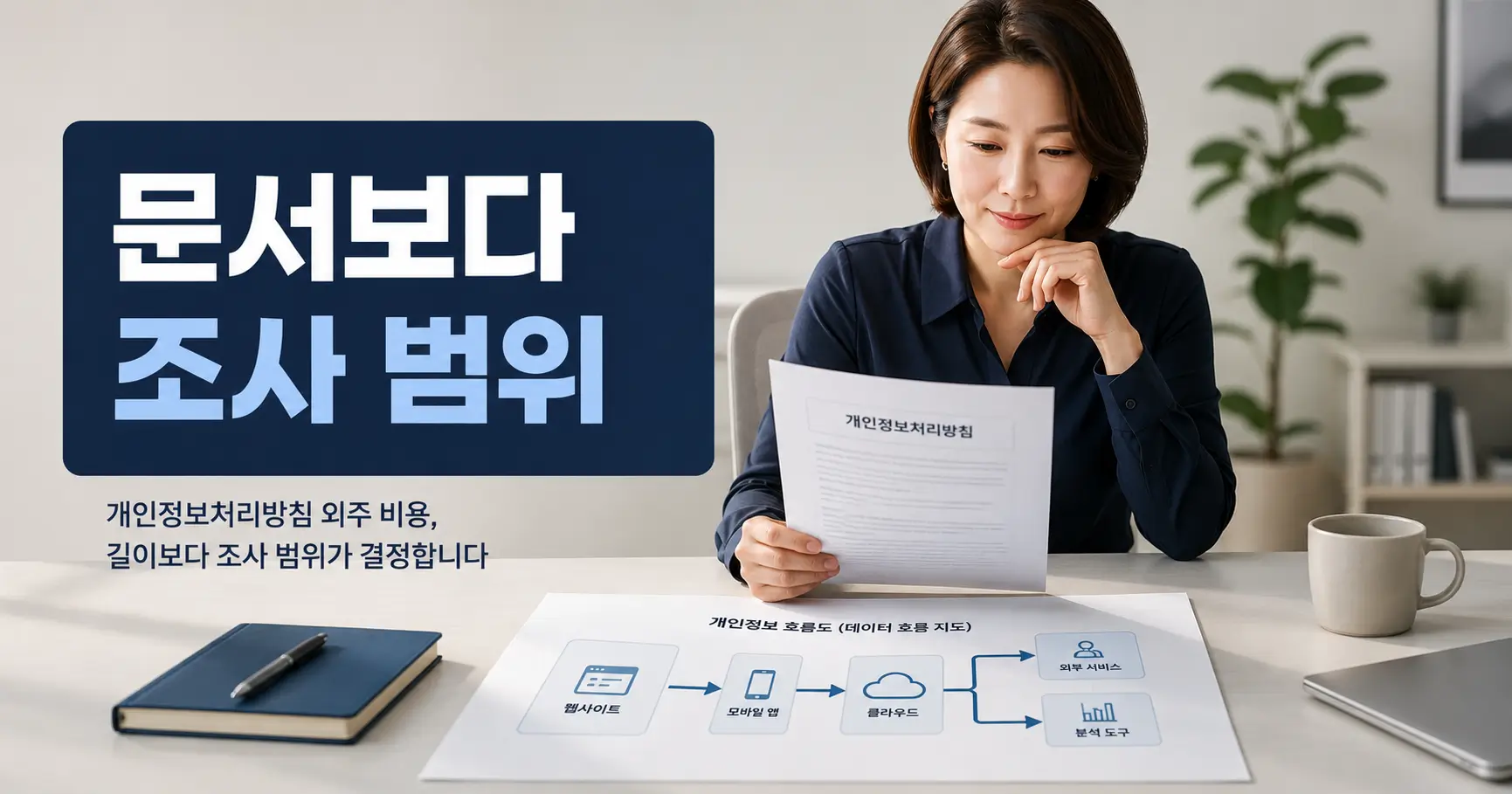 개인정보 처리방침 작성 대행 비용, 문서값보다 ‘조사 범위’에서 갈립니다 2 개인정보 처리방침 작성 대행 비용