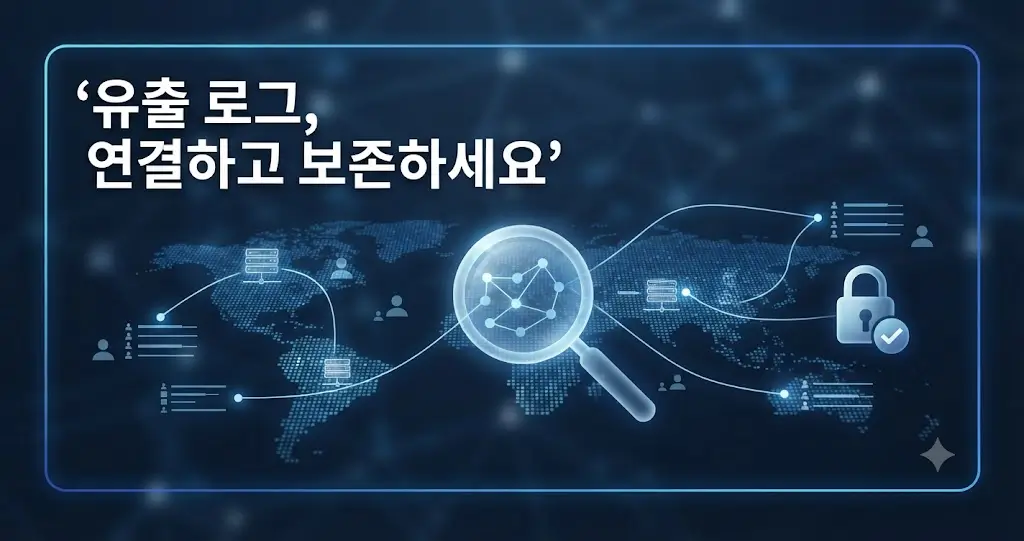 고객정보 유출 로그 확인