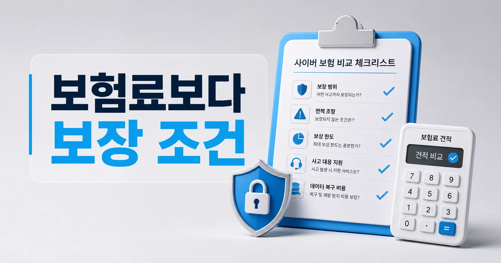 중소기업 사이버보험 보험료