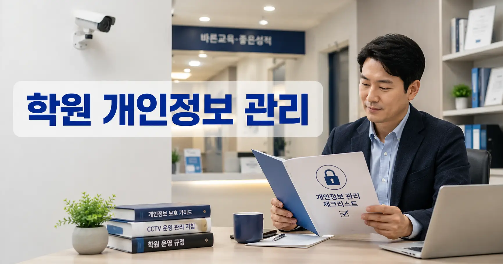 학원 개인정보 관리