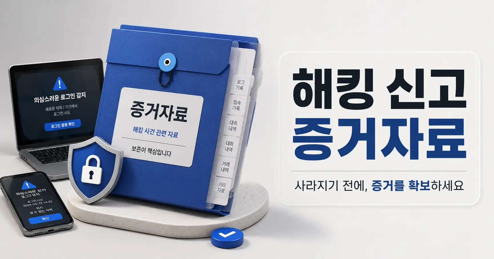 해킹 피해 경찰 신고 증거자료 사라지기 전에 이렇게 보존하세요 3 해킹 피해 경찰 신고 증거자료