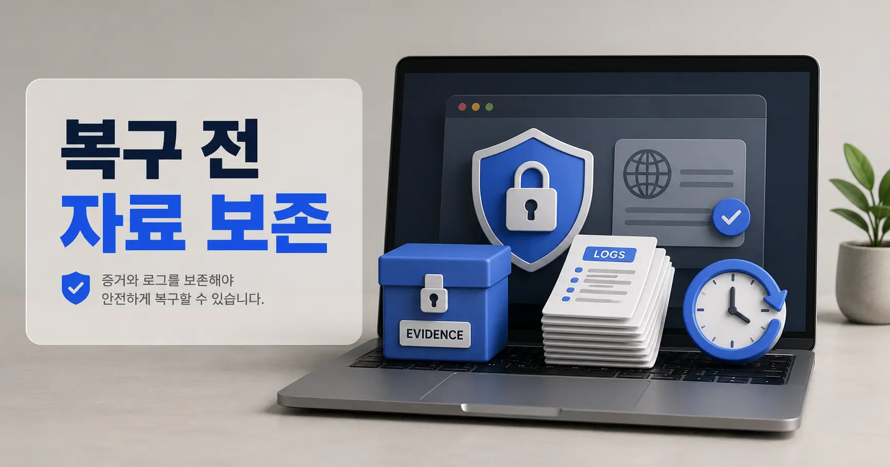 해킹 홈페이지 복구