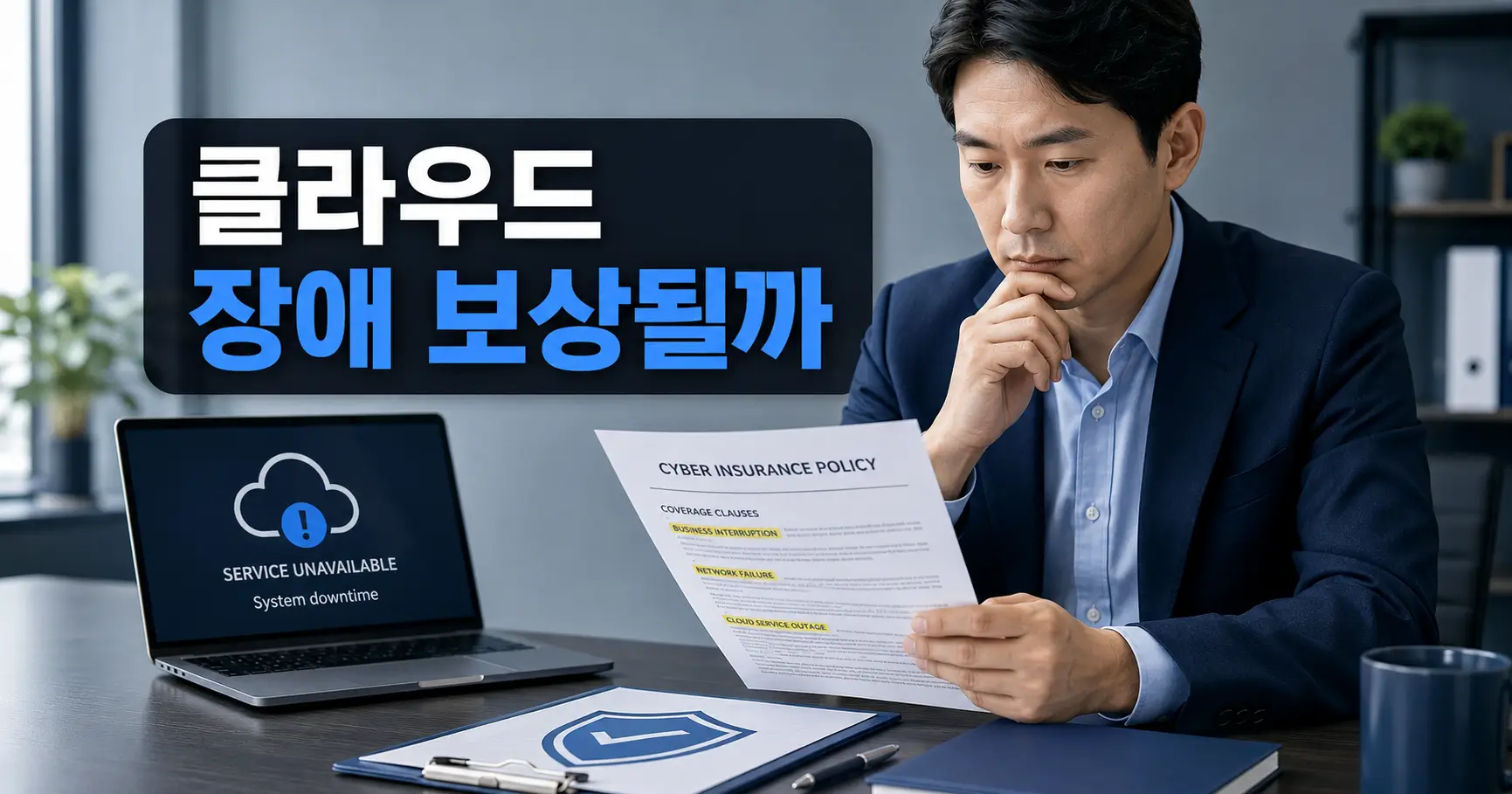 클라우드 장애 사이버보험 보상