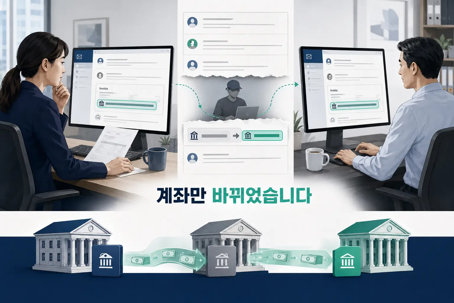 거래처 사칭 이메일 송금