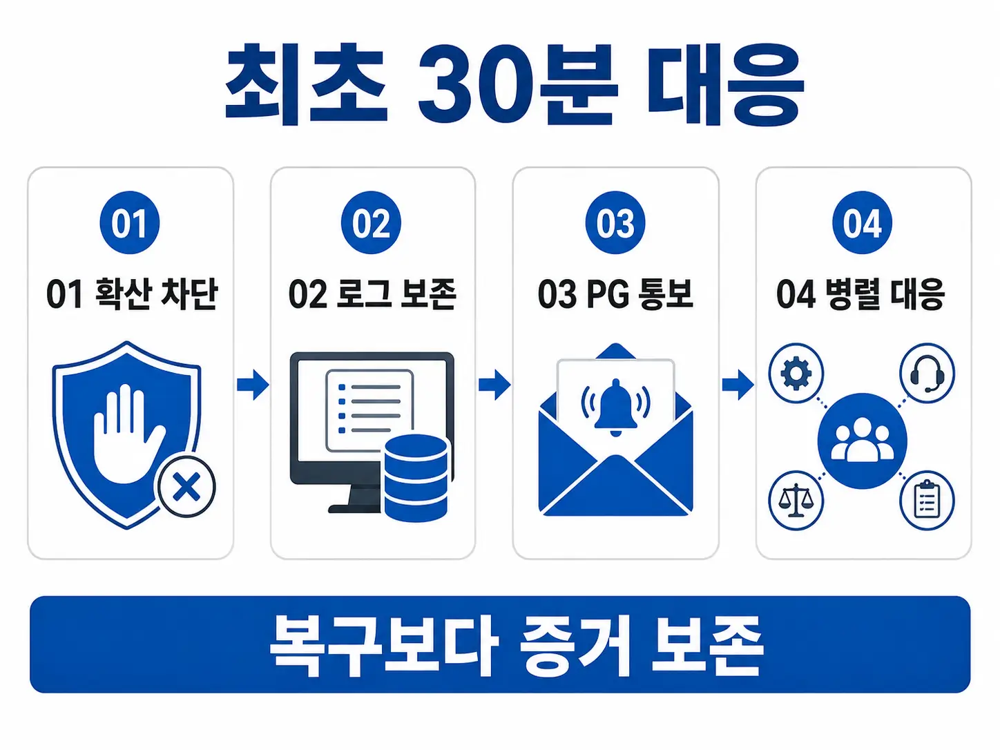 결제정보 유출이 의심될 때 PG사와 카드사 대응 순서 4 결제정보 유출 대응