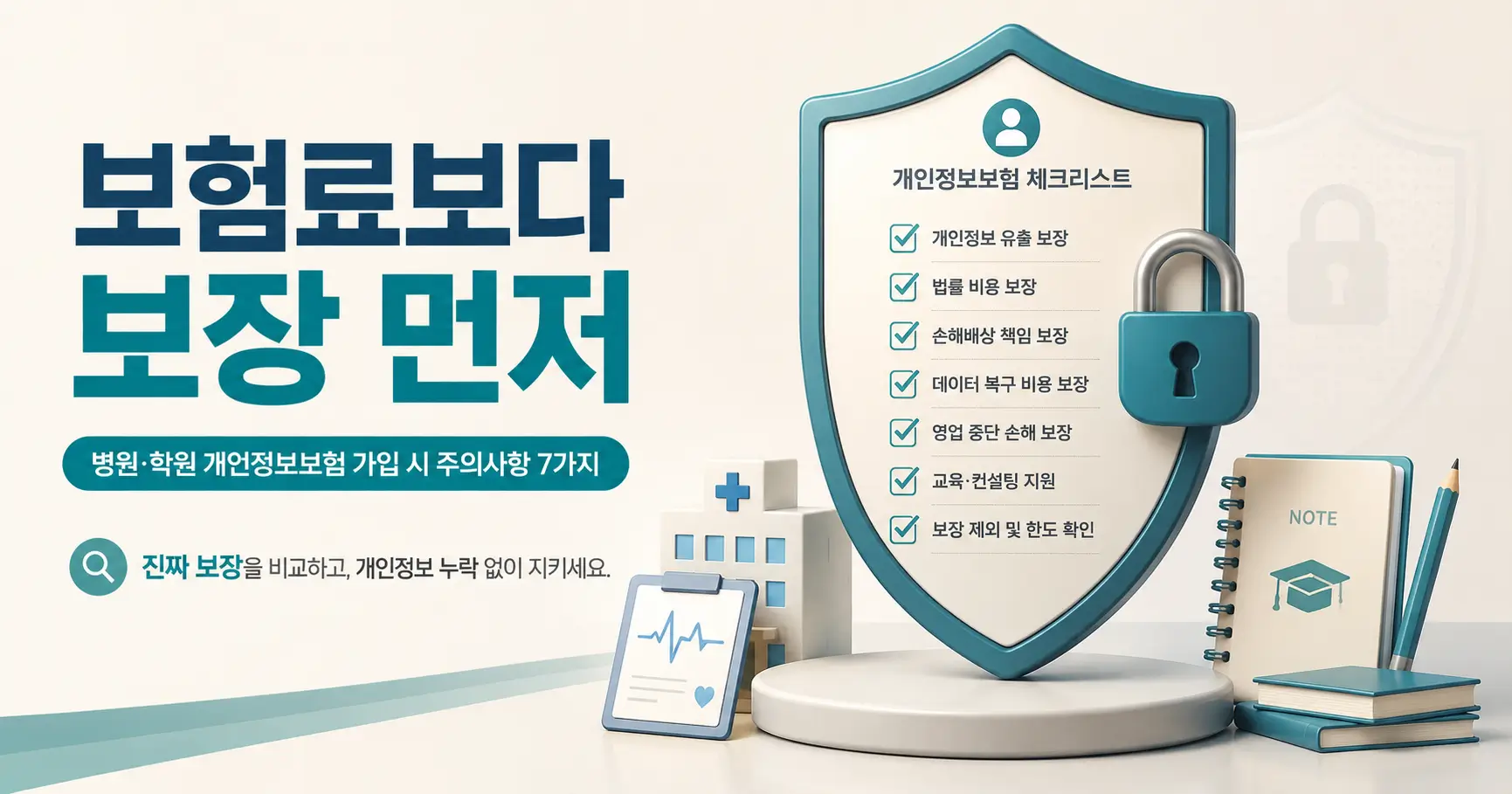 병원·학원 개인정보보험 가입