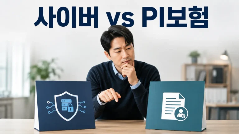 사이버보험 전문인배상책임보험 차이