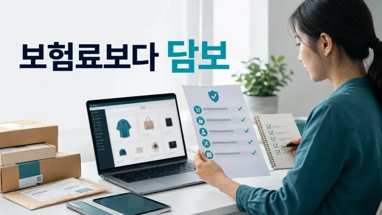 쇼핑몰 사이버보험 가입 체크리스트