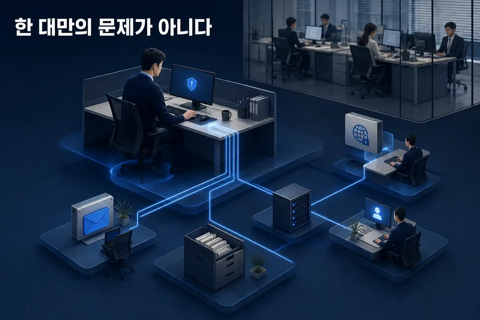 직원 PC 악성코드 감염 시 네트워크 격리부터 증상 기록, 범위 확인, 계정 보호, 안전 복구까지 정리한 5단계 대응 순서
