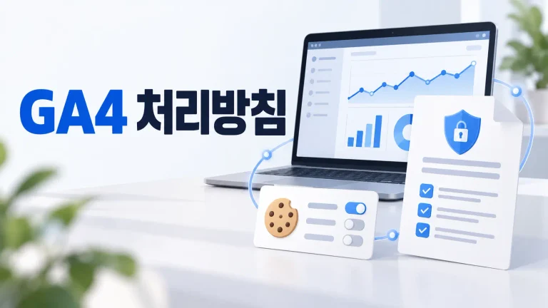 구글 애널리틱스 개인정보 처리방침